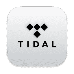Tidal macOS icon