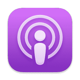 Podcasts macOS icon