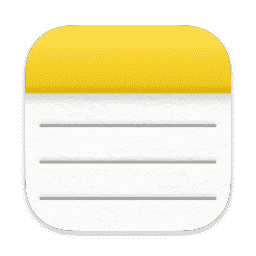 Notes macOS icon