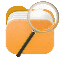 Find Any File - Orange