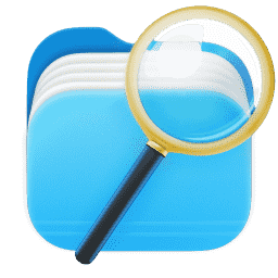 Find Any File  - Blue