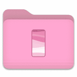 Folder Light Pink Phone