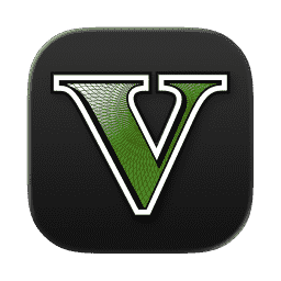 GTA V, Grand Theft Auto (Liquid Glass Dark)