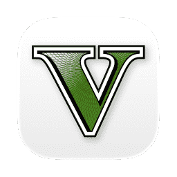 GTA V, Grand Theft Auto (Liquid Glass Default)