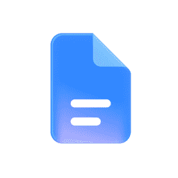 Google Docs (Liquid Glass)